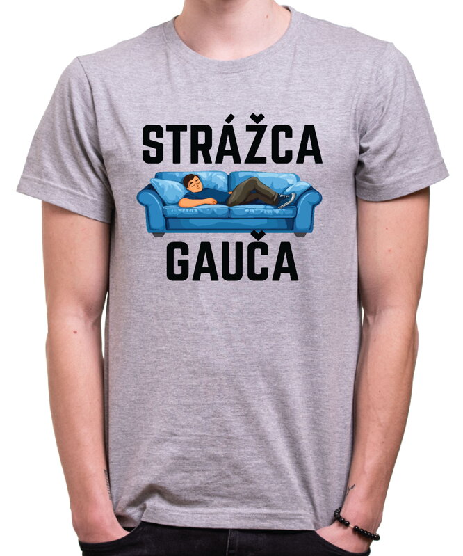Pánske tričko - Strážca gauča Pánske tričko - Strážca gauča
