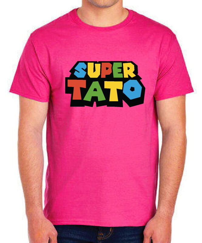 Pánske tričko - SUPER TATO farebné Pánske tričko - SUPER TATO farebné