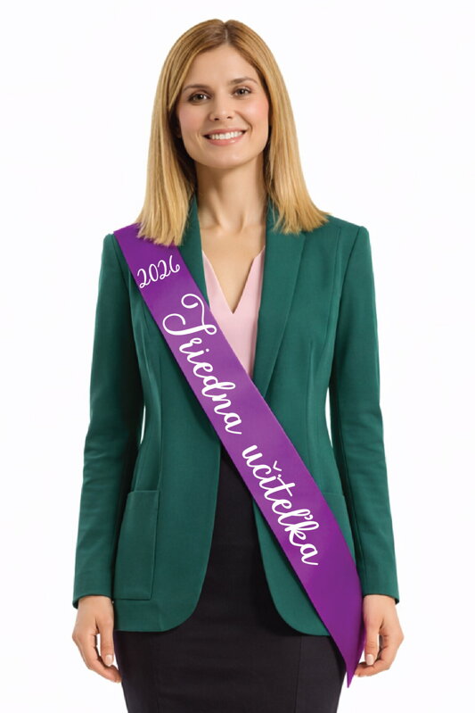 Šerpa/stuha - Triedna učiteľka písané (vlastný rok)