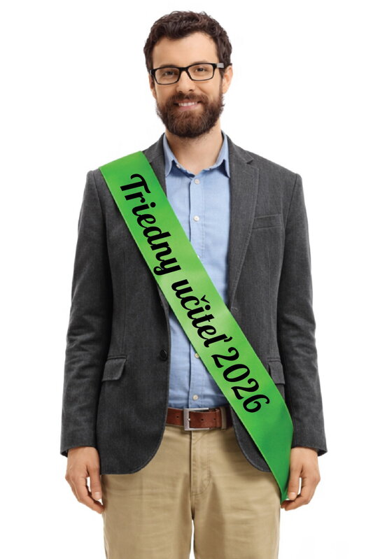 Šerpa/stuha - Triedny učiteľ písané (vlastný rok)