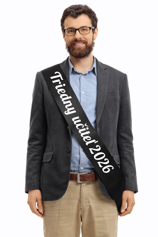 Šerpa/stuha - Triedny učiteľ písané (vlastný rok)