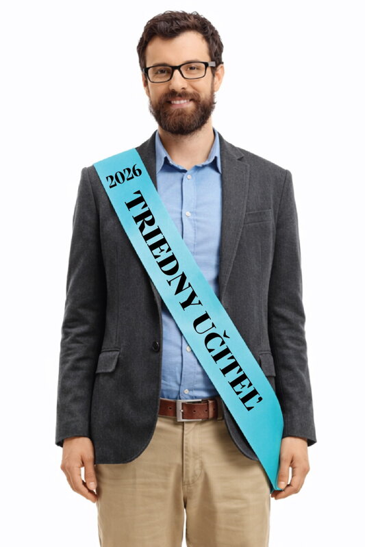 Šerpa/stuha - Triedny učiteľ  tlačené (vlastný rok)