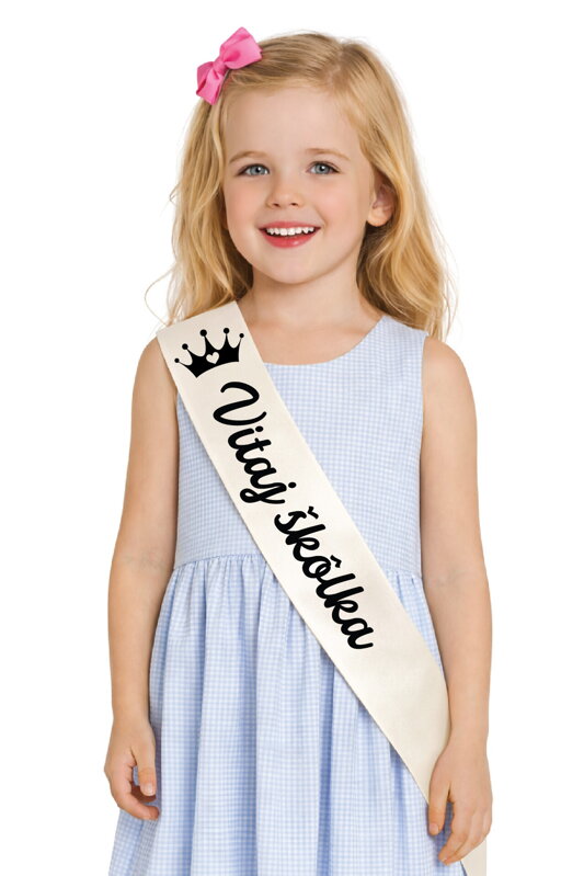 Šerpa/stuha - Vitaj škôlka