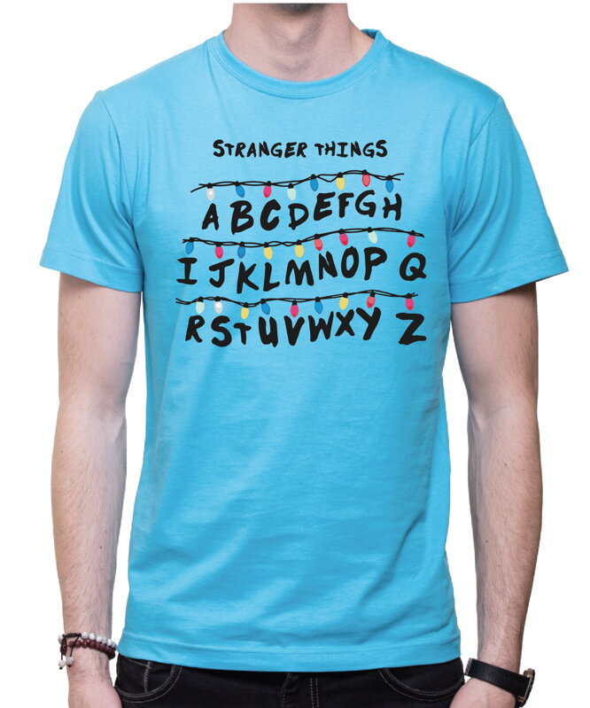 Tričko - Svetlá Stranger Things