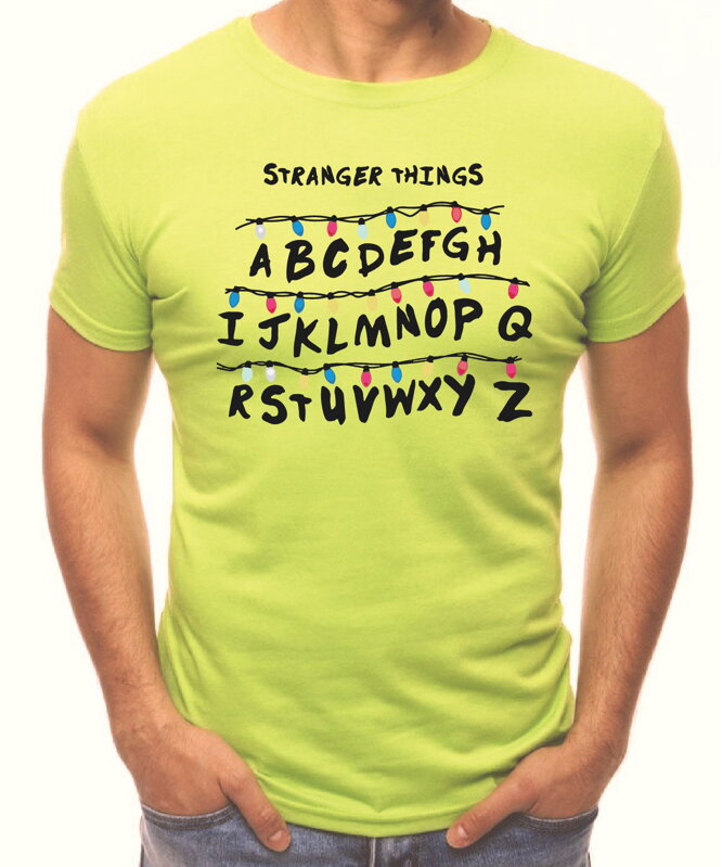 Tričko - Svetlá Stranger Things