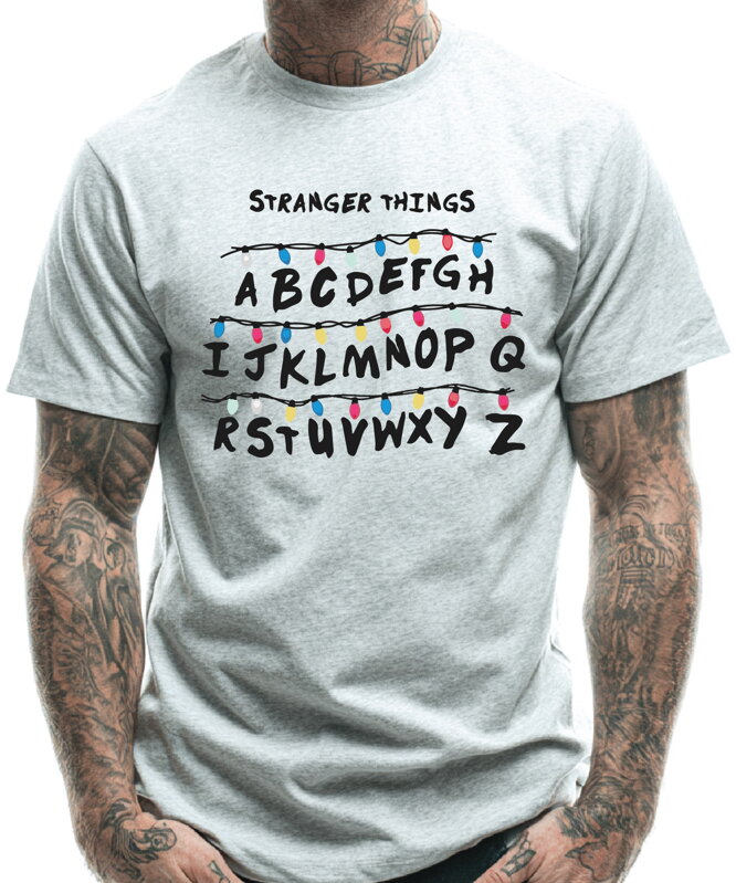 Tričko - Svetlá Stranger Things