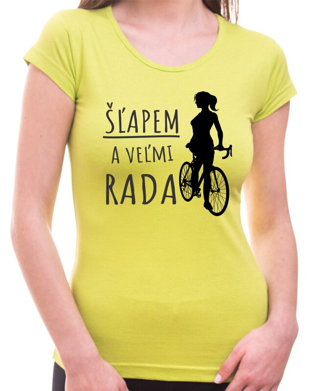 Dámské cyklo Tričko - ŠĽAPEM Dámské cyklo Tričko - ŠĽAPEM