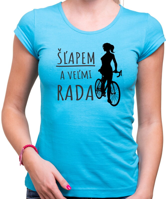 Dámské cyklo Tričko - ŠĽAPEM Dámské cyklo Tričko - ŠĽAPEM