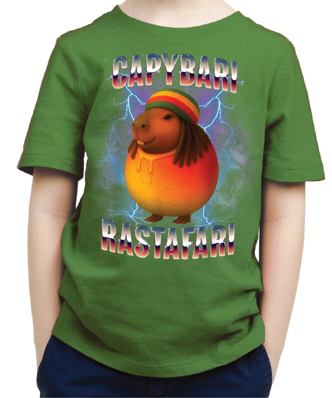 Tričko - Capybari Rastafari (Taliansky Brainrot) Tričko - Capybari Rastafari (Taliansky Brainrot)