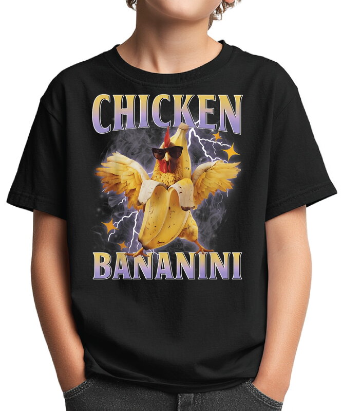 Tričko - Chicken bananini (Taliansky Brainrot) Tričko - Chicken bananini (Taliansky Brainrot)