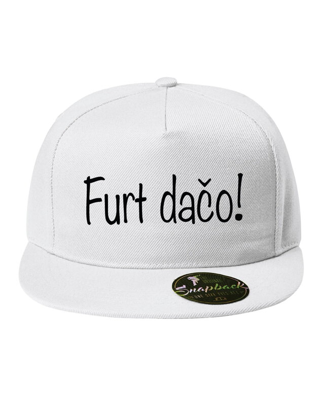Šiltovka RAP s potlačou - Furt Daćo! Šiltovka RAP s potlačou - Furt Daćo!