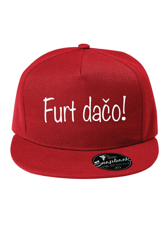 Šiltovka RAP s potlačou - Furt Daćo! Šiltovka RAP s potlačou - Furt Daćo!