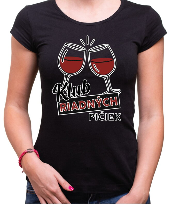 Tričko - Klub riadných pičiek
