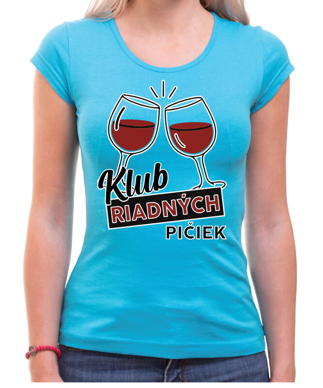Tričko - Klub riadných pičiek Tričko - Klub riadných pičiek