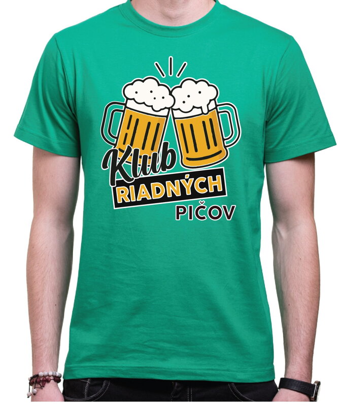 Tričko - Klub riadných pičov Tričko - Klub riadných pičov