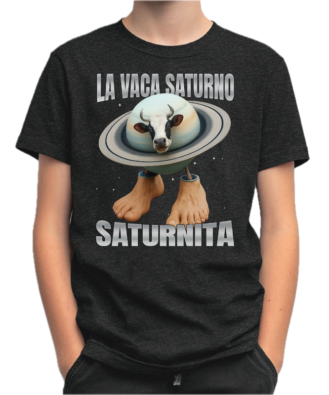 Tričko - La Vaca Saturno Saturnita (Talianský brainrot) Tričko - La Vaca Saturno Saturnita (Talianský brainrot)