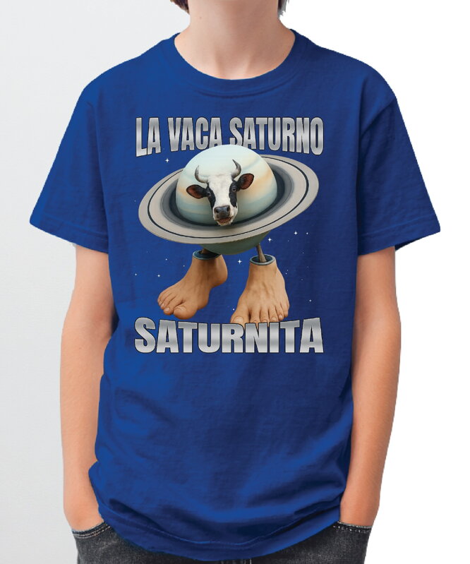Tričko - La Vaca Saturno Saturnita (Talianský brainrot) Tričko - La Vaca Saturno Saturnita (Talianský brainrot)