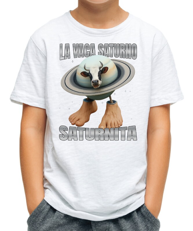 Tričko - La Vaca Saturno Saturnita (Talianský brainrot) Tričko - La Vaca Saturno Saturnita (Talianský brainrot)
