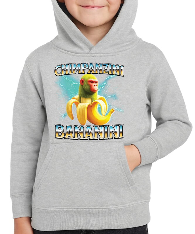 Mikina - Chimpanzini Bananini (Talianský brainrot)
