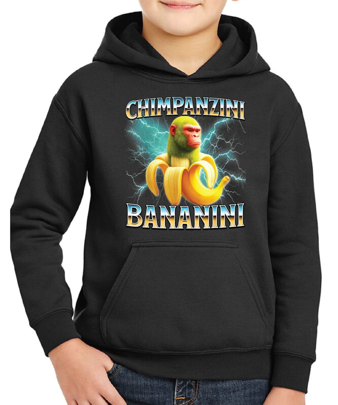 Mikina - Chimpanzini Bananini (Talianský brainrot) Mikina - Chimpanzini Bananini (Talianský brainrot)