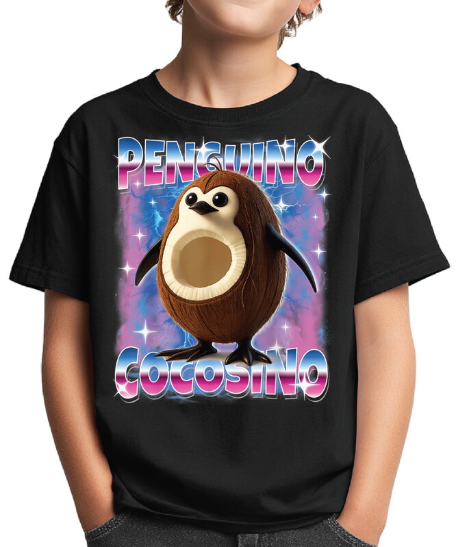 Tričko - Penguino Cocosino (Taliansky Brainrot) Tričko - Penguino Cocosino (Taliansky Brainrot)