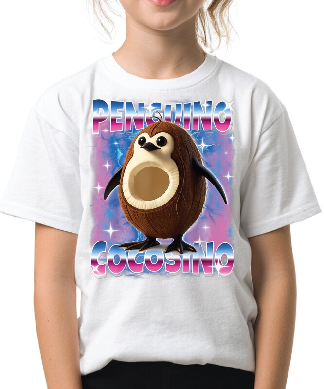Tričko - Penguino Cocosino (Taliansky Brainrot) Tričko - Penguino Cocosino (Taliansky Brainrot)