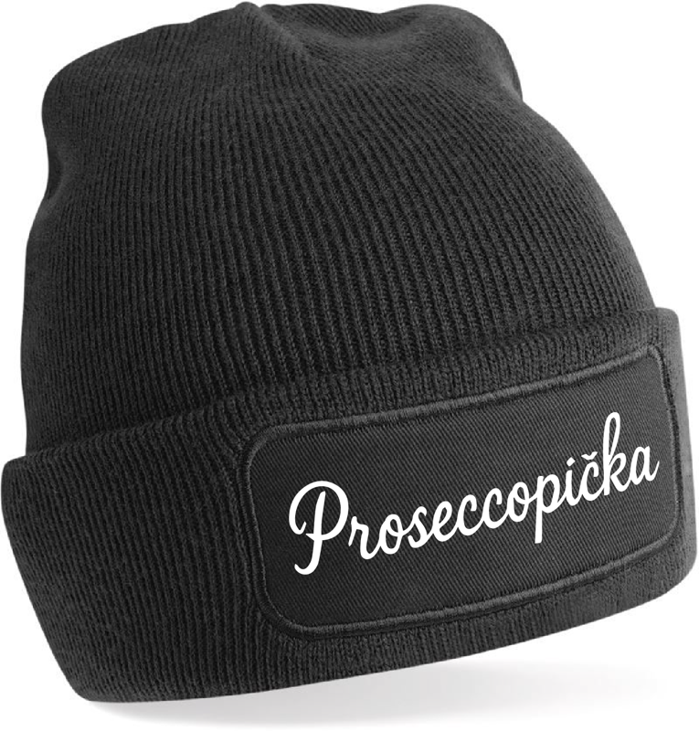 Čiapka s potlačou - Proseccopička