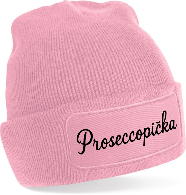 Čiapka s potlačou - Proseccopička