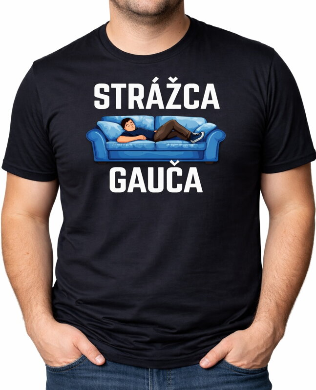 Pánske tričko - Strážca gauča