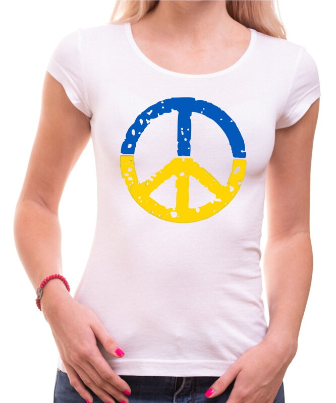 Tričko - PEACE Ukrajina (Podpora Ukrajine) Tričko - PEACE Ukrajina (Podpora Ukrajine)