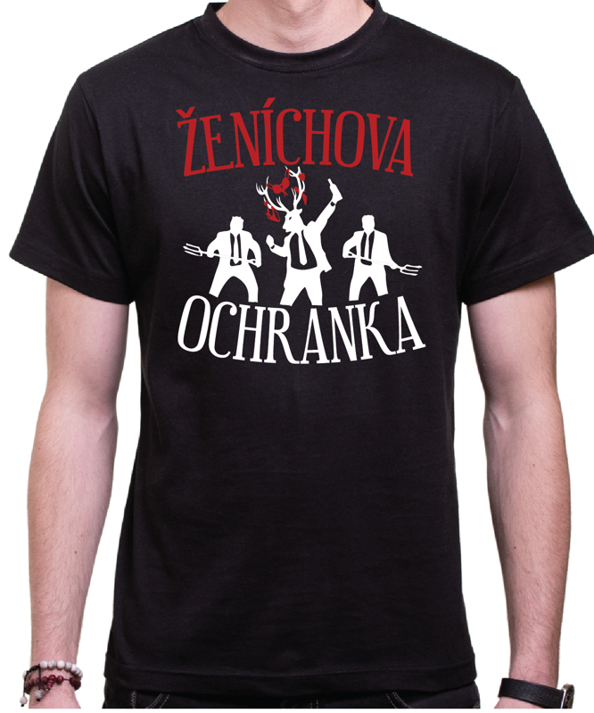 Tričká Ženích paroháč a Ženíchova ochranka (cena za 1ks) Tričká Ženích paroháč a Ženíchova ochranka (cena za 1ks)