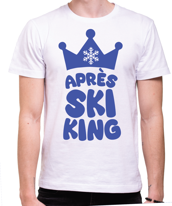 Tričko - Apres ski KING Tričko - Apres ski KING