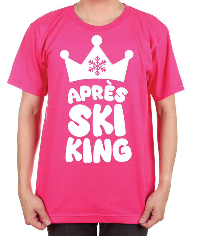 Tričko - Apres ski KING