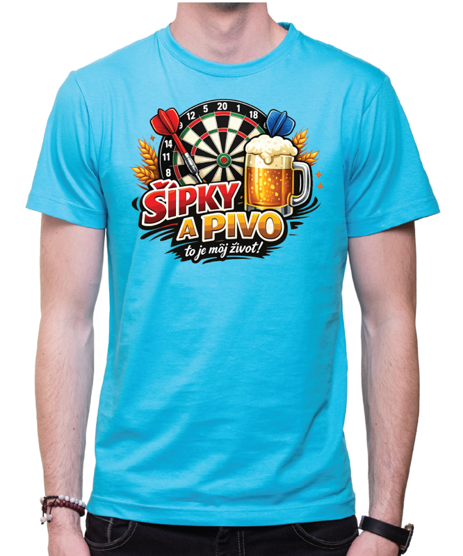 Tričko pre šípkarov - Šípky a pivo, to je môj život!