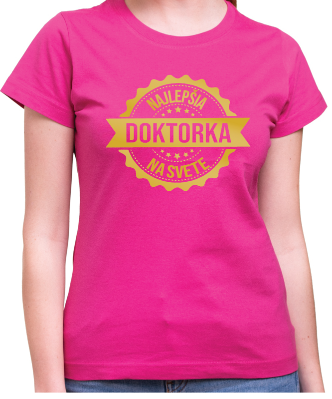 Tričko - Najlepší doktor/doktorka na svete Tričko - Najlepší doktor/doktorka na svete