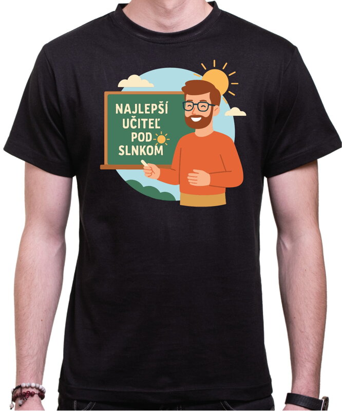 Tričko - Najlepší učiteľ pod slnkom Tričko - Najlepší učiteľ pod slnkom