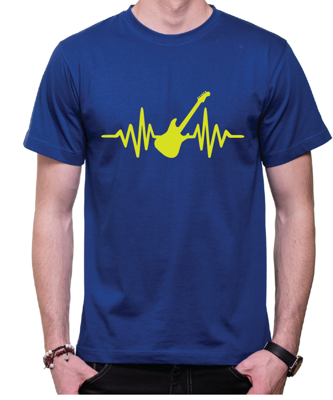Tričko - EKG Gitara Tričko - EKG Gitara