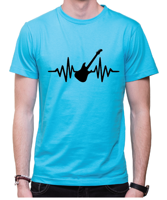 Tričko - EKG Gitara Tričko - EKG Gitara