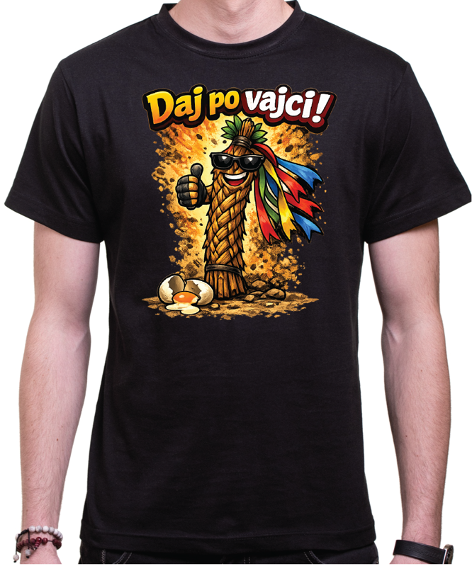 Vtipné veľkonočné tričko - Daj po vajci!
