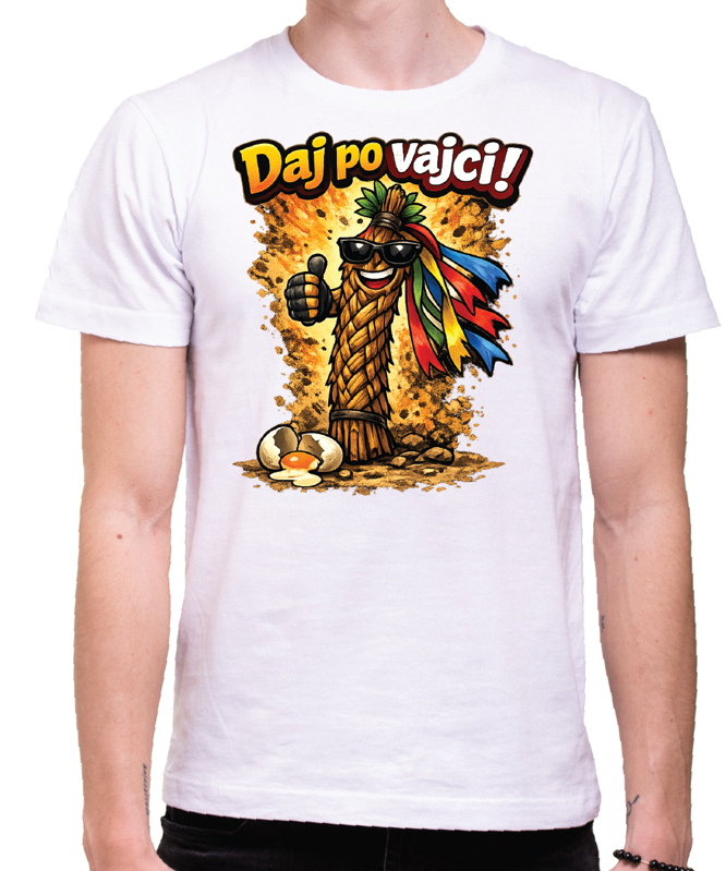 Vtipné veľkonočné tričko - Daj po vajci!