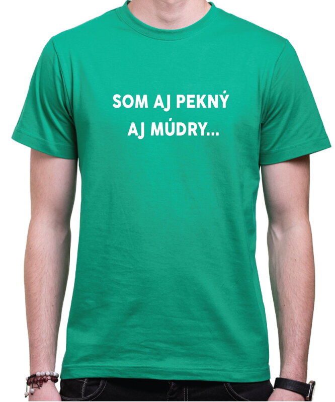 Tričko Som aj pekný, aj múdry... Tričko Som aj pekný, aj múdry...