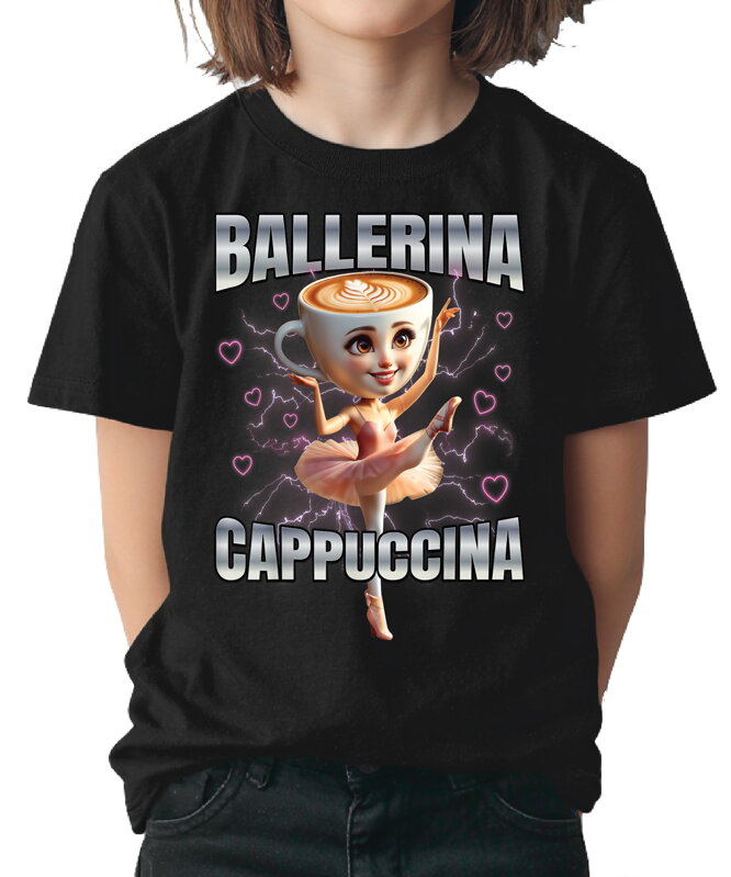 Detské tričko - Balerina Cappuccina Detské tričko - Balerina Cappuccina
