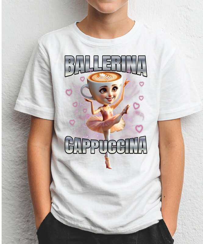 Detské tričko - Balerina Cappuccina Detské tričko - Balerina Cappuccina
