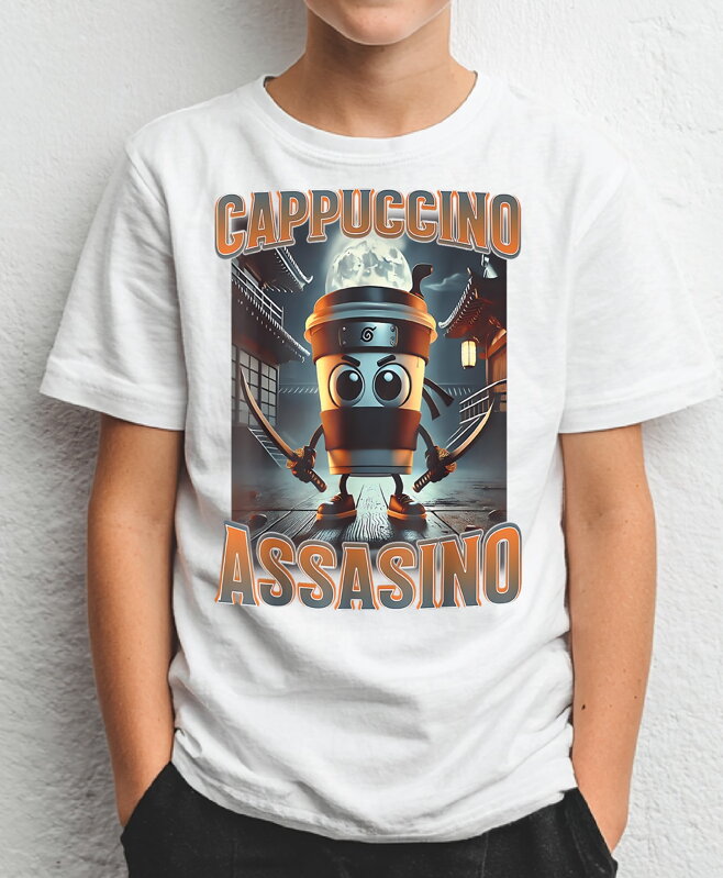 Detské tričko - Cappuccino Assasino Detské tričko - Cappuccino Assasino