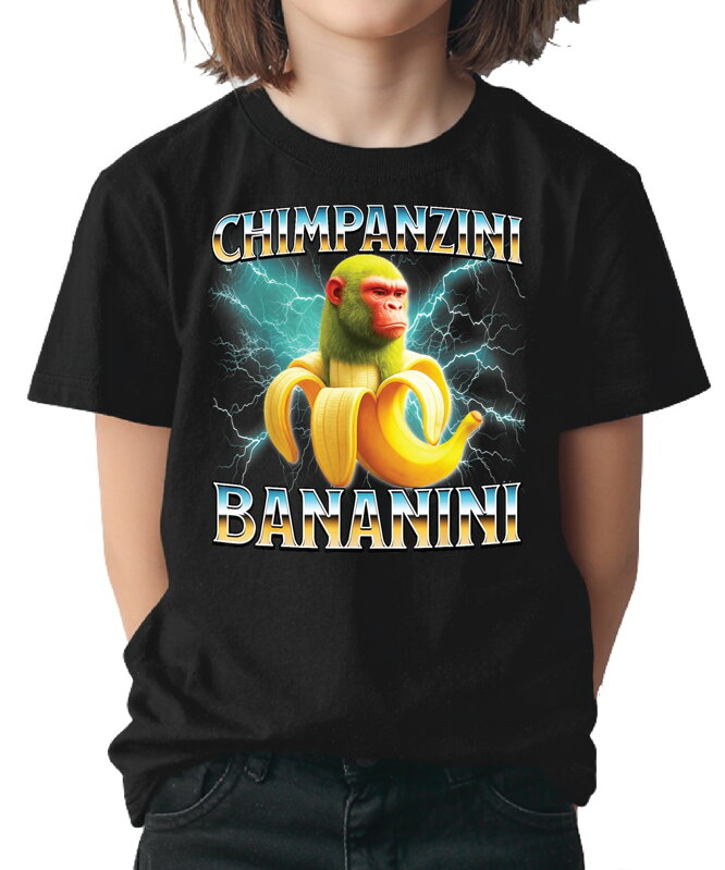Detské tričko - Chimpanzini Bananini Detské tričko - Chimpanzini Bananini
