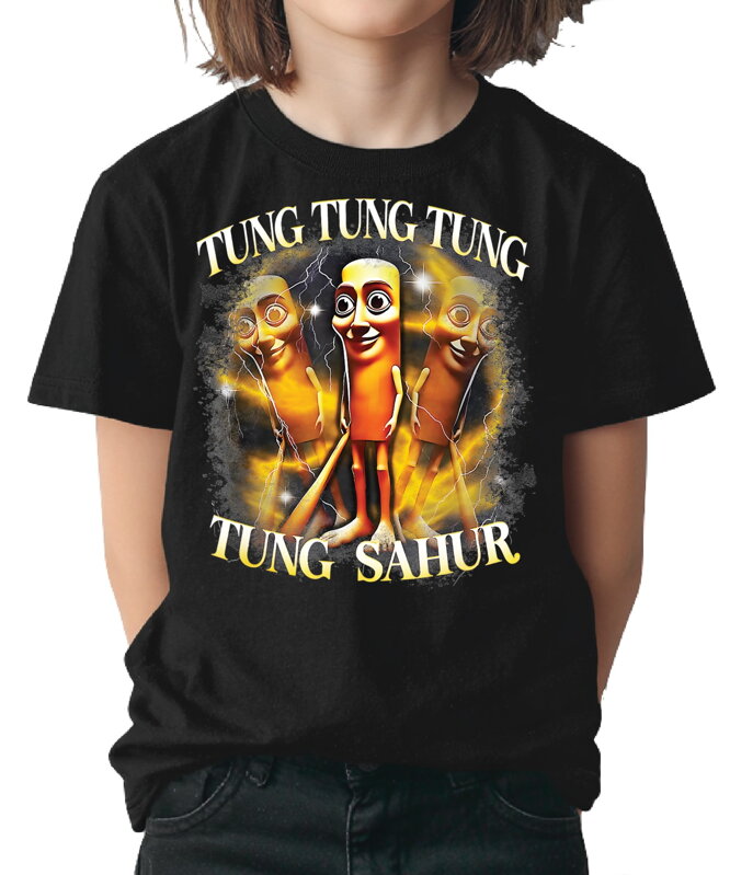 Detské tričko - Tung Tung Tung Tung Sahur Detské tričko - Tung Tung Tung Tung Sahur
