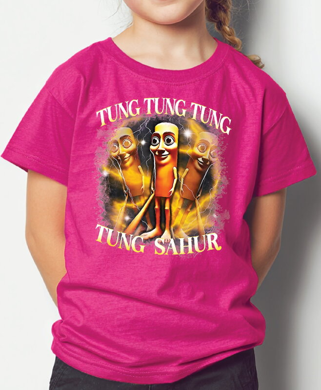 Detské tričko - Tung Tung Tung Tung Sahur Detské tričko - Tung Tung Tung Tung Sahur