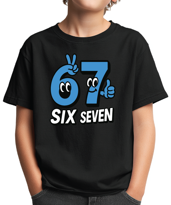 Tričko - Six Seven 67 (Taliansky Brainrot)