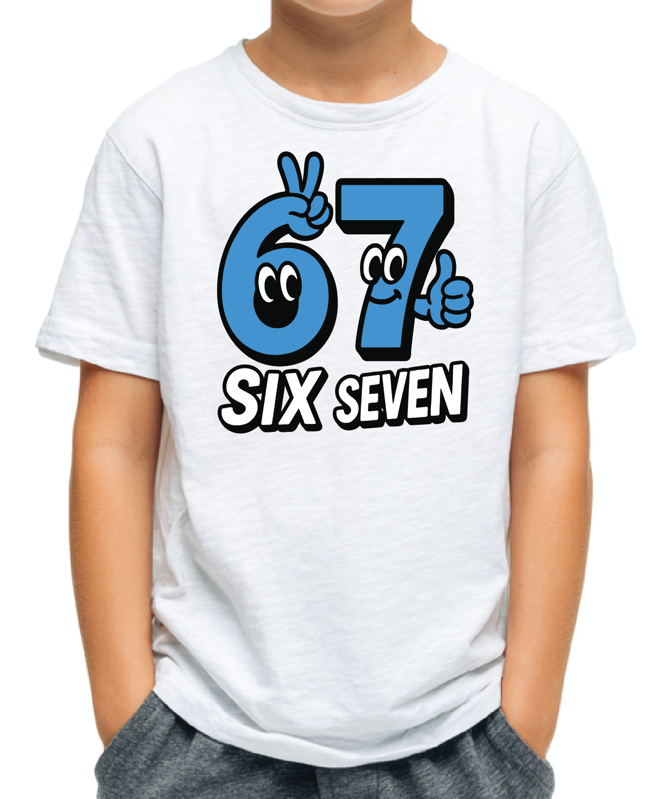 Tričko - Six Seven 67 (Taliansky Brainrot)