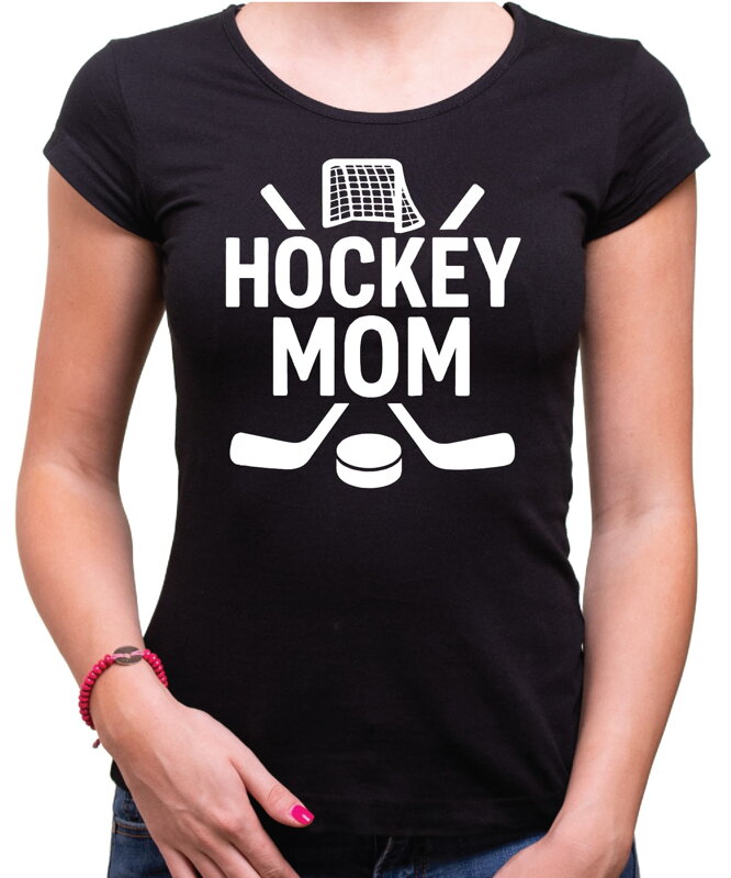 Tričko - Hockey mom - Hokejová mama Tričko - Hockey mom - Hokejová mama